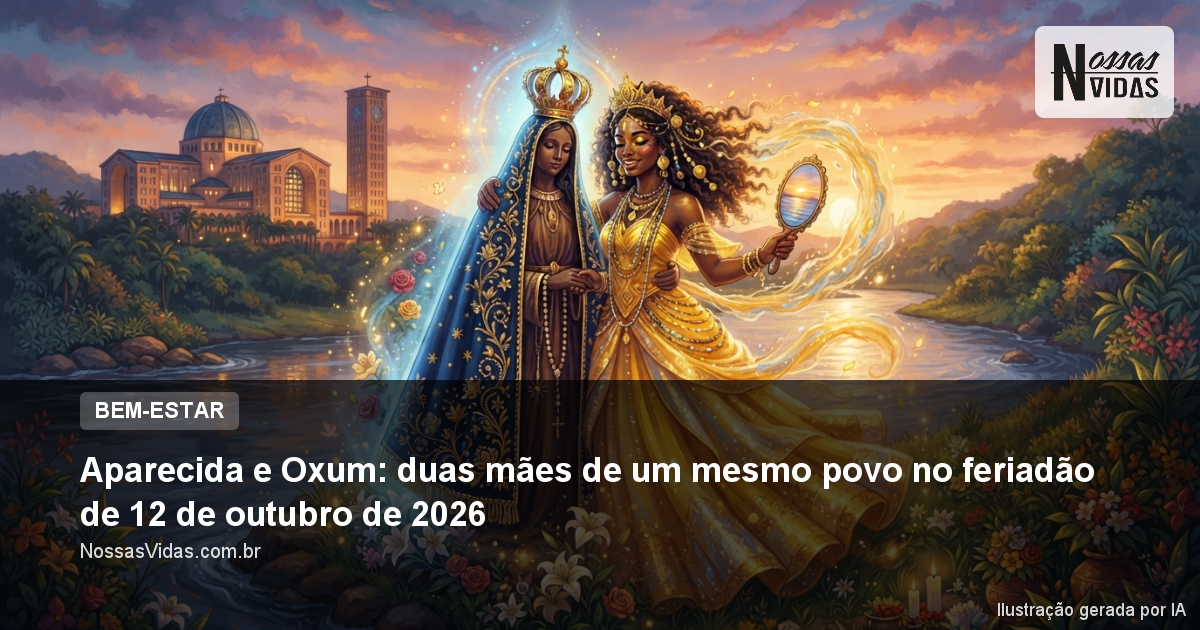 Aparecida e Oxum: duas mães de um mesmo povo no feriadão de 12 de outubro de 2026