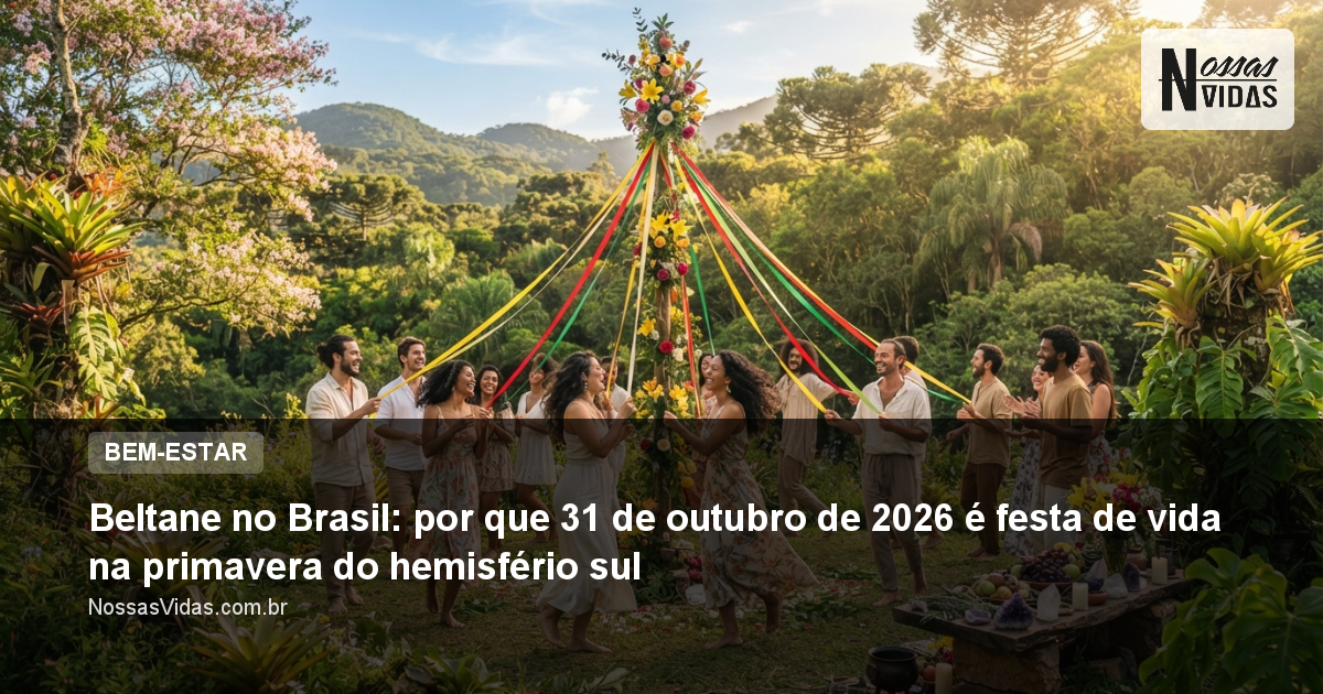 Beltane no Brasil: por que 31 de outubro de 2026 é festa de vida na primavera do hemisfério sul