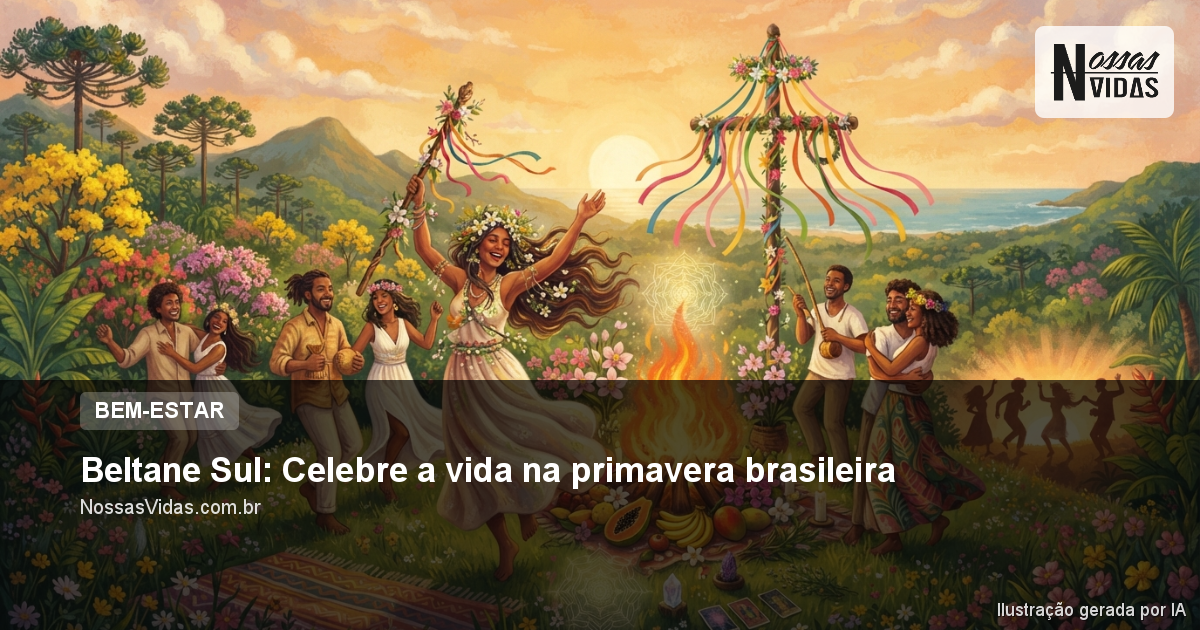 Beltane Sul: Celebre a vida na primavera brasileira