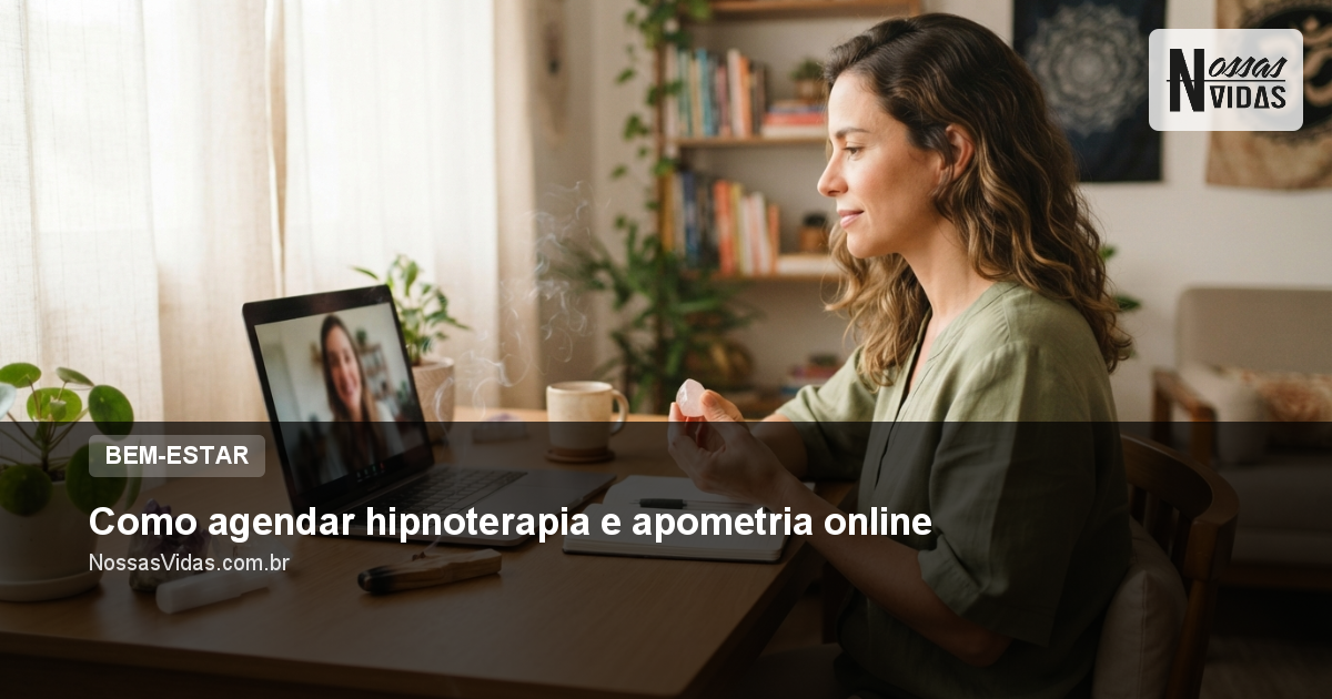 Como agendar hipnoterapia e apometria online