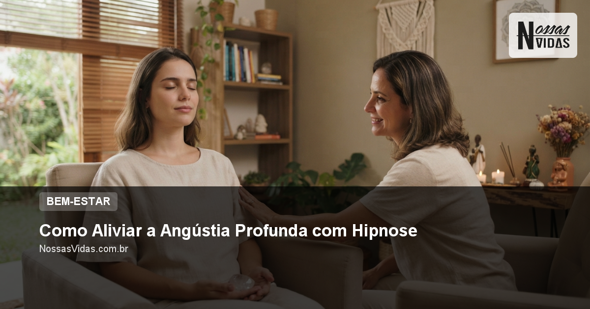 Como Aliviar a Angústia Profunda com Hipnose