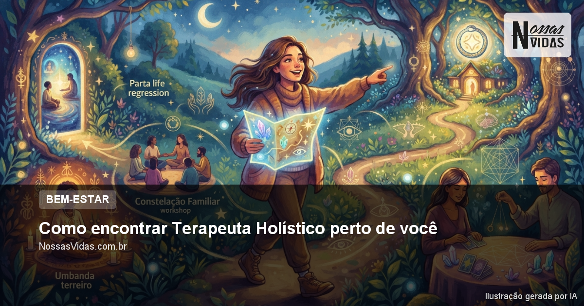 Como encontrar Terapeuta Holístico perto de você