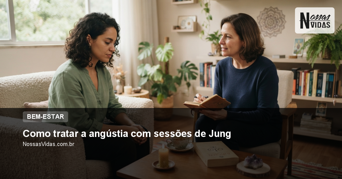Como tratar a angústia com sessões de Jung