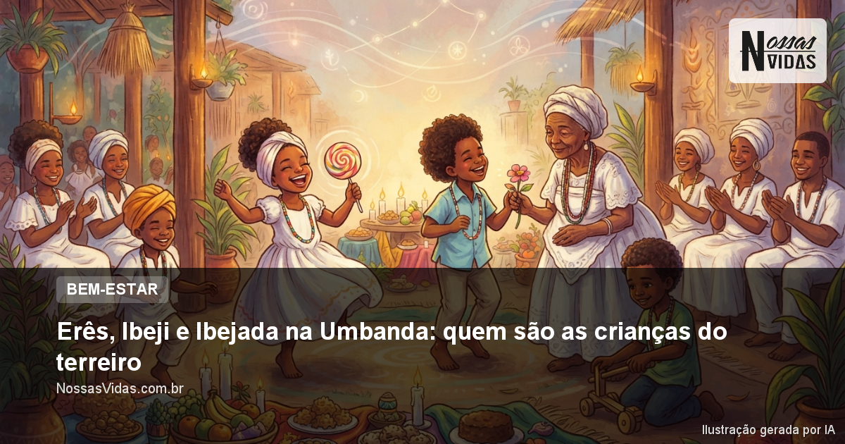 Erês, Ibeji e Ibejada na Umbanda: quem são as crianças do terreiro