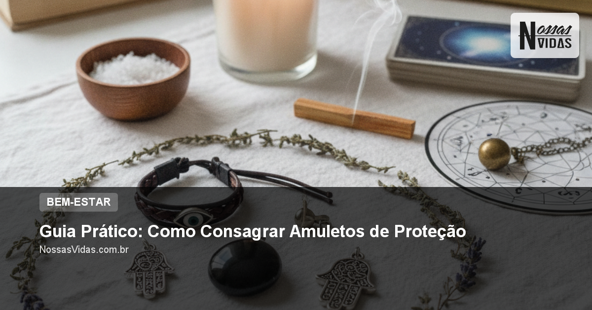 Guia Prático: Como Consagrar Amuletos de Proteção