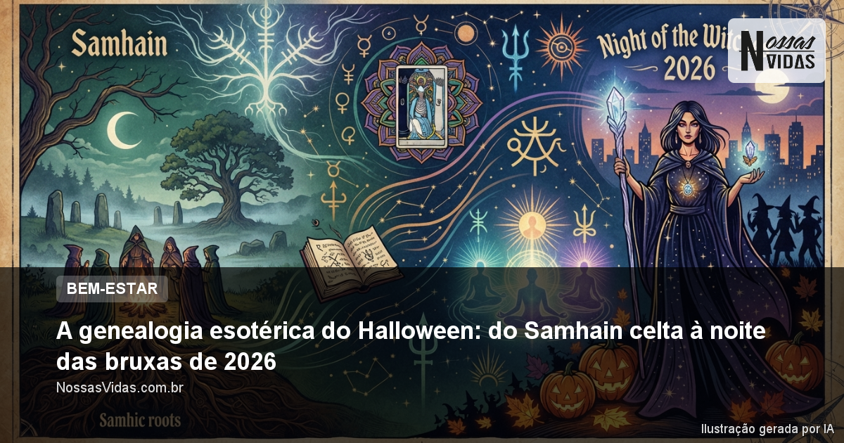 A genealogia esotérica do Halloween: do Samhain celta à noite das bruxas de 2026