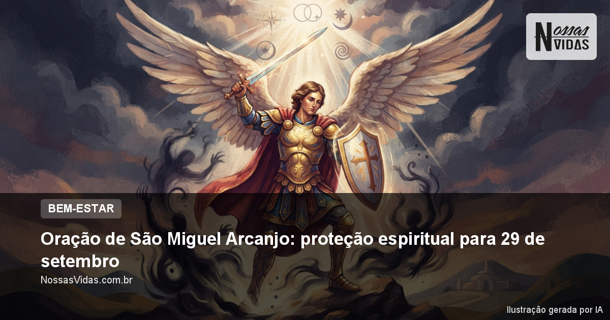Oração de São Miguel Arcanjo: proteção espiritual para 29 de setembro