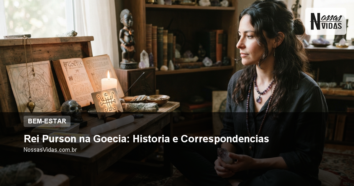 Rei Purson na Goecia: Historia e Correspondencias