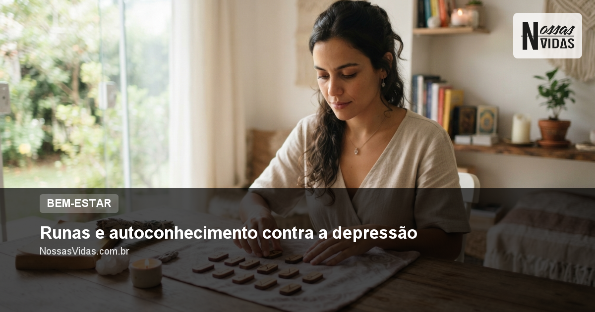 Runas e autoconhecimento contra a depressão
