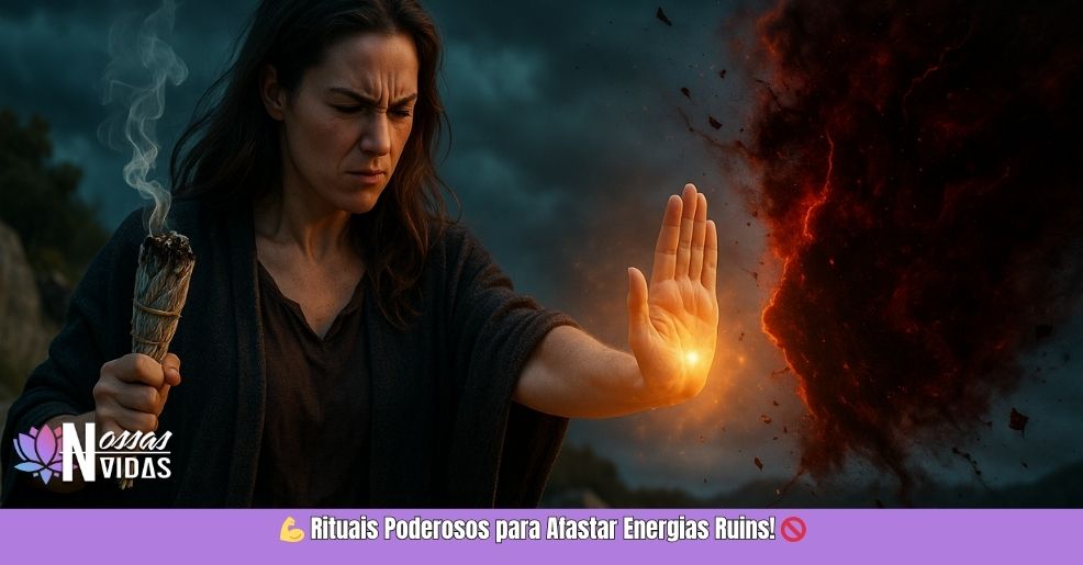 💪 Rituais Poderosos para Afastar Energias Ruins! 🚫