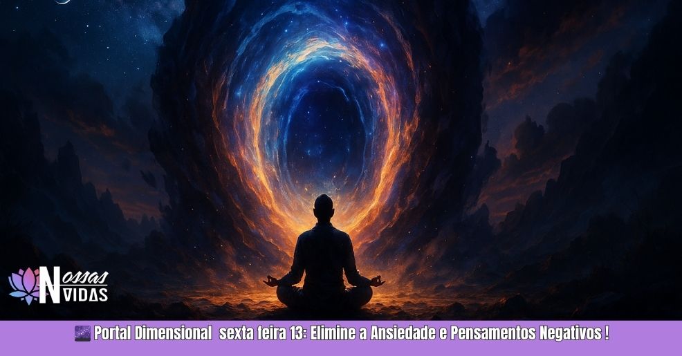 🌌 Portal Dimensional 13/06: Elimine a Ansiedade e Pensamentos Negativos com Essas Técnicas Espirituais!