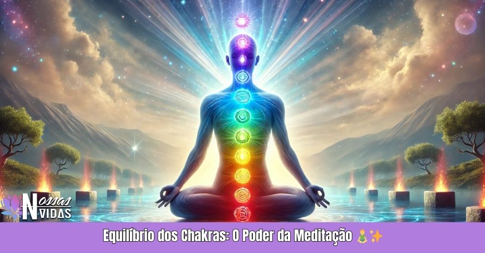 Chakras em Equilíbrio: A Influência Transformadora da Meditação 🌈🧘‍♂️