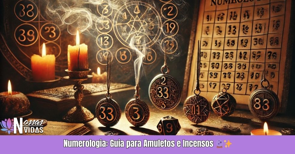 Numerologia e Proteção: Segredos dos Amuletos e Incensos 👁️🔒