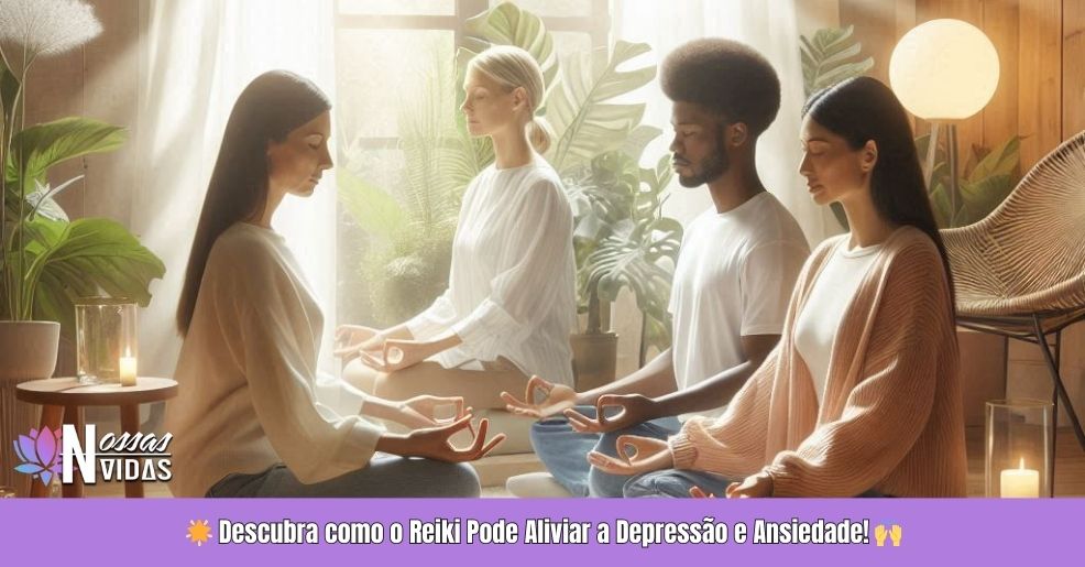 Reiki e Bem-Estar: Combata a Depressão com Energia Positiva! 🌈