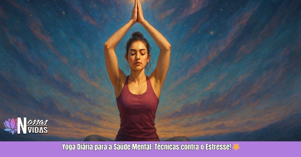 Yoga Diária para a Saúde Mental: Técnicas contra o Estresse! 🌟