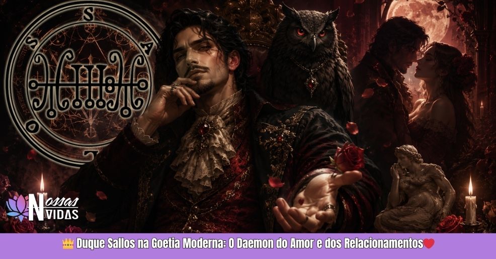 Duque Sallos na Goetia Moderna — Daemon do Amor e dos Relacionamentos